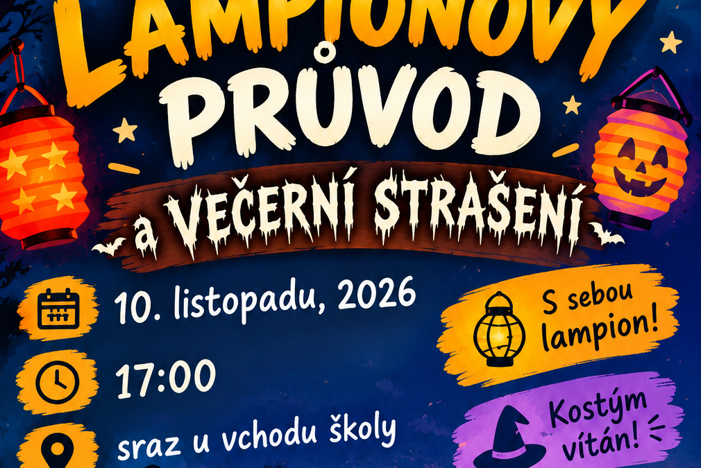 Lampionový průvod a večerní strašení
